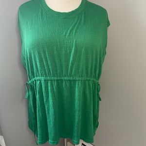 Cinch Waist Tunic Top